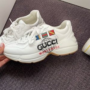 Gucci Rhyton Sneakers in Worldwide print
